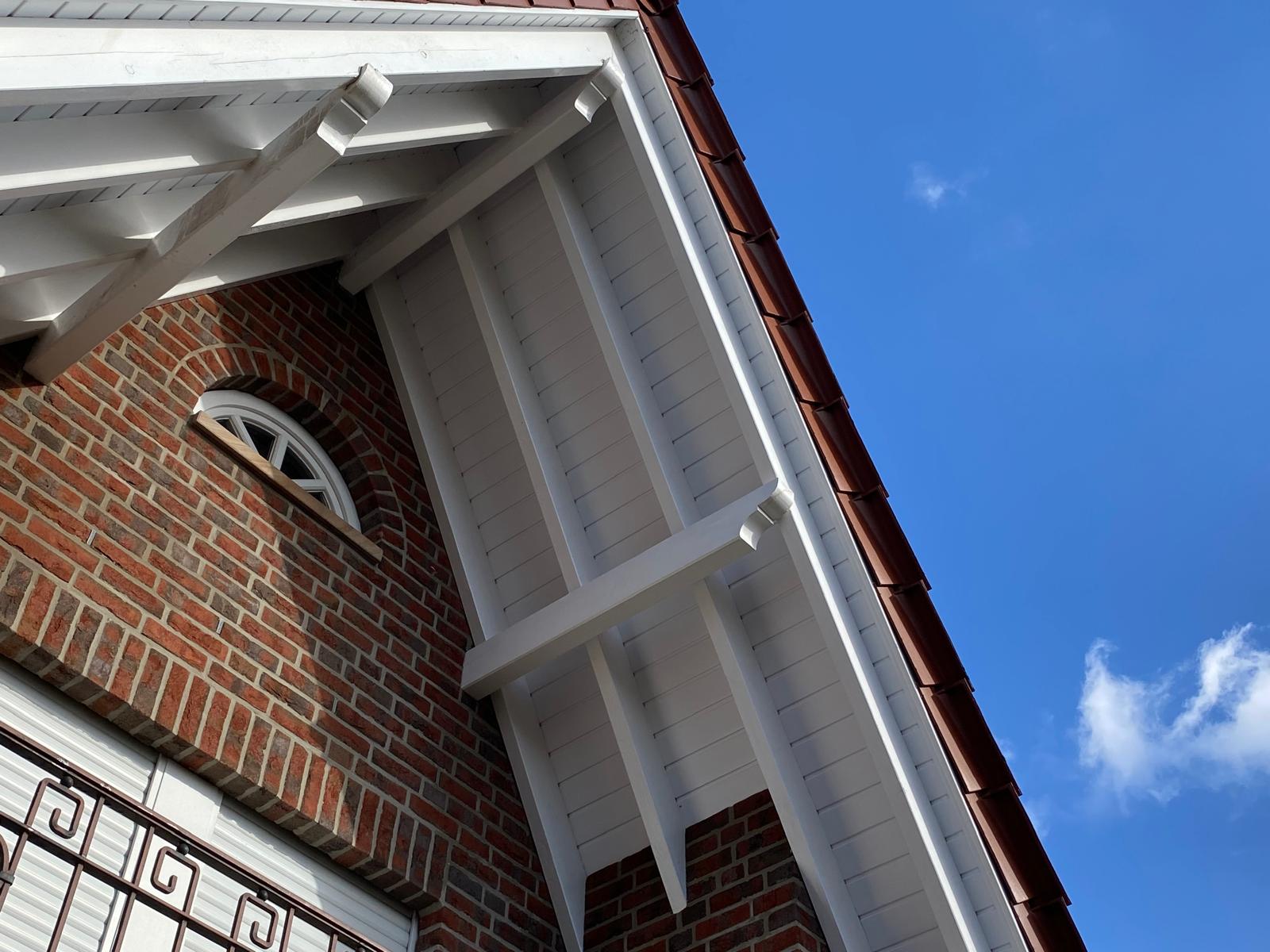 S&auml;uberung der Dachunterst&auml;nde f&uuml;r ein perfektes Gesamtbild.